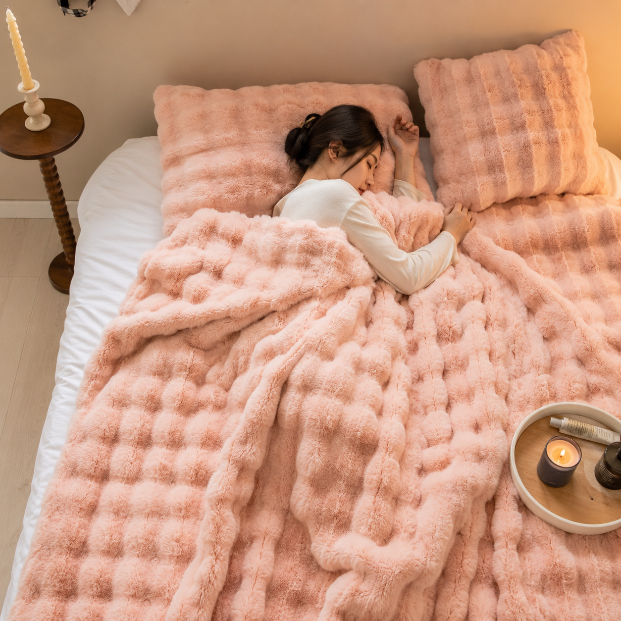 FLOCON | Couverture de Lit Moelleuse