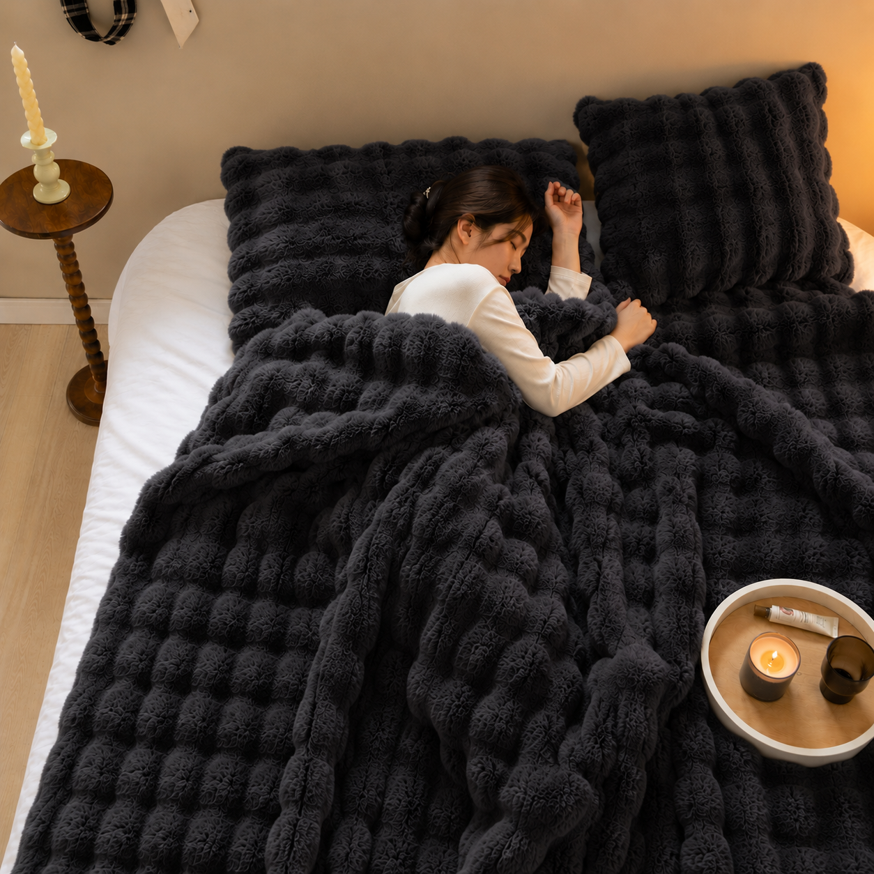FLOCON | Couverture de Lit Moelleuse