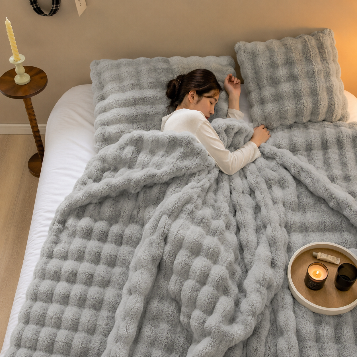 FLOCON | Couverture de Lit Moelleuse