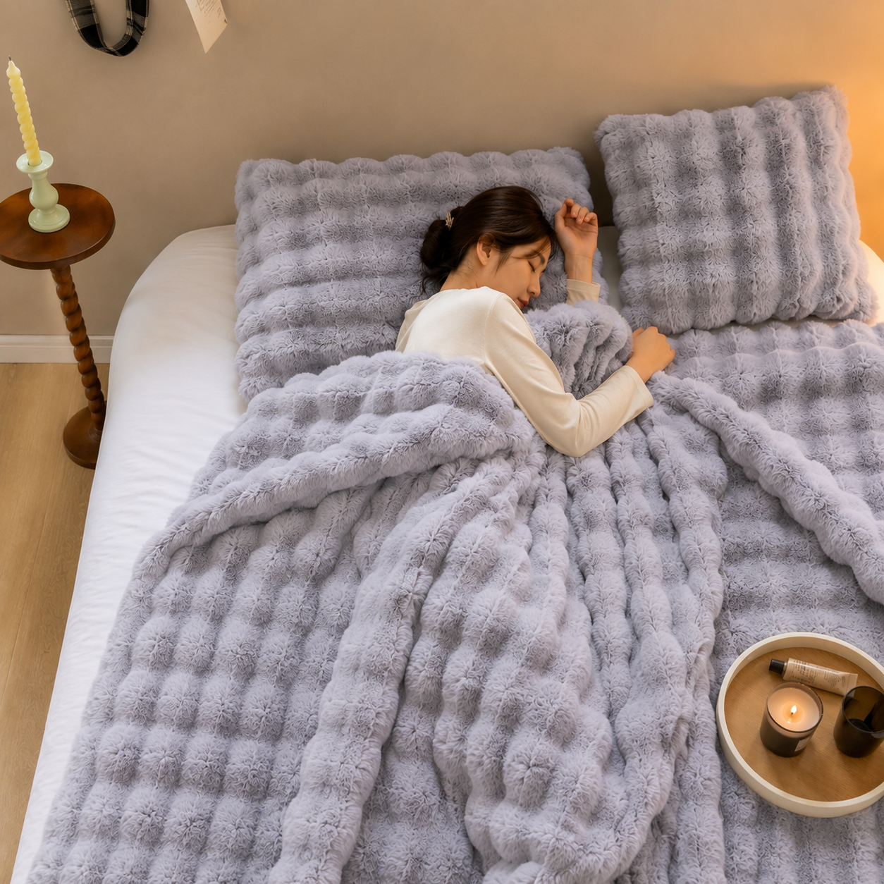 FLOCON | Couverture de Lit Moelleuse
